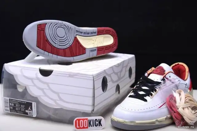 Rep Off-White Low White Jordan Retro DJ4375-106 SP Red 2 0527